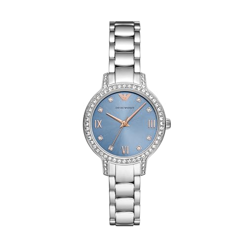 Emporio Armani Analog Blue Dial Women's Watch-AR11585