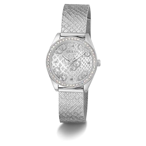 GUESS Analog Silver Dial Women's Watch-GW0748L1