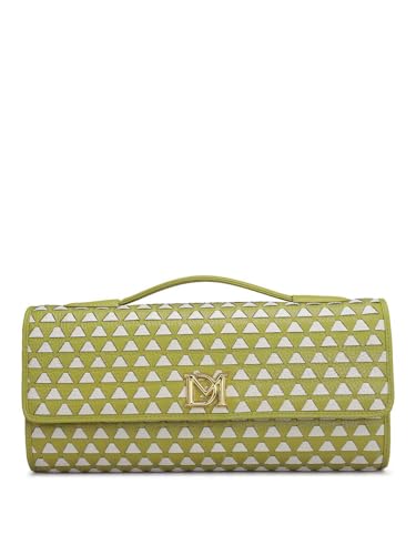Da Milano Women's Leather Clutch - Green