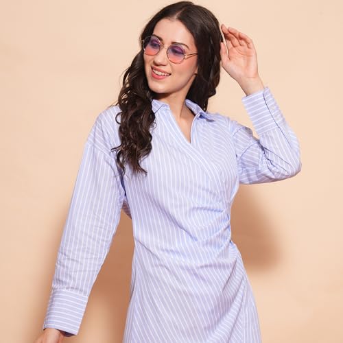 Globus Women Dress (GS570570_Blue_S)