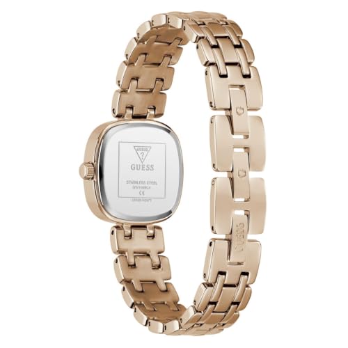 GUESS Square 25mm White Dial Analog Women Watch - GW1098L4