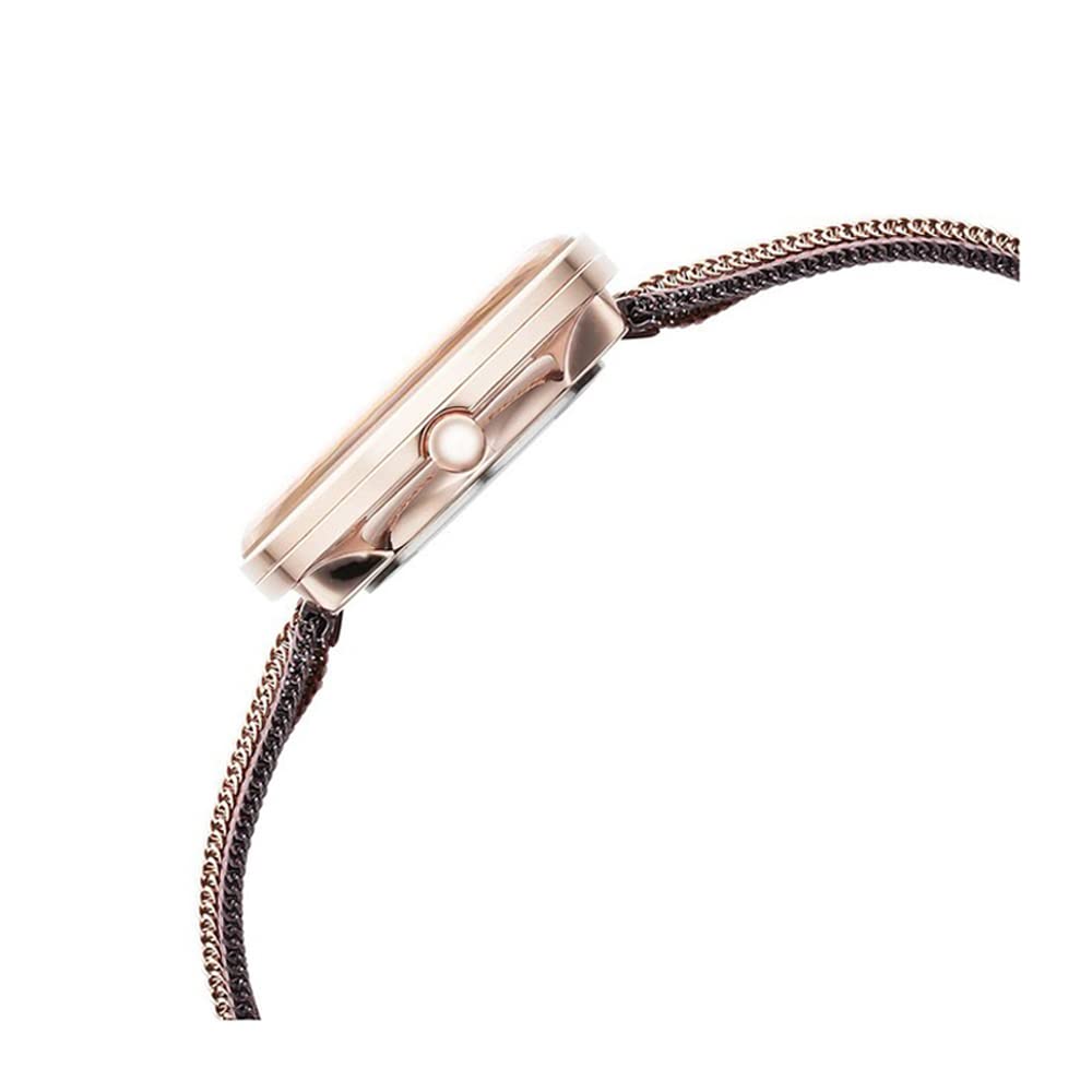 Titan Raga Delight Rose Gold Dial Women Analog Watch with Stainless Steel Strap-NS95153KM01/NT95153KM01