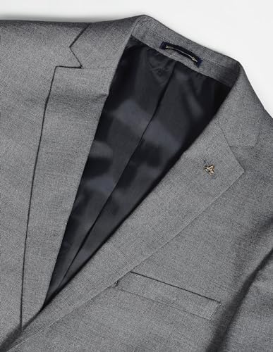 Arrow Solid Tailored Fit Formal Suit Grey