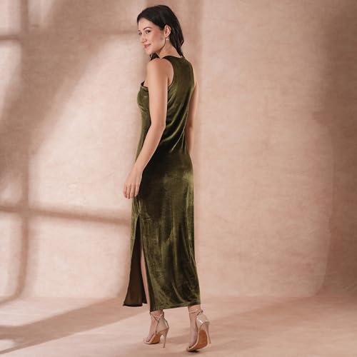 Globus Women Dress (GS571571_Green_L)