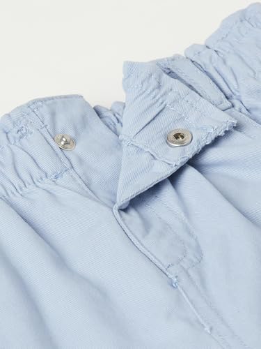 Max Girls Solid Mom Fit Jeans (Blue_4-6 Y)