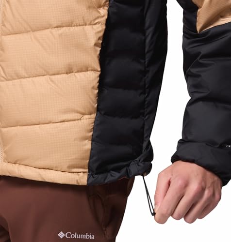 Columbia Men Beige OmniHeat Infinity Labyrinth Loop II Down Jacket, L