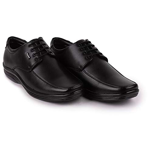 Bata Men's Synthetic Black Formal Lace-up Shoes 821-6003-40