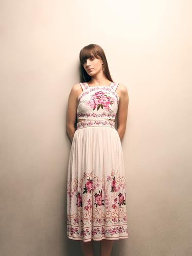 VERO MODA Women A-Line White Dress