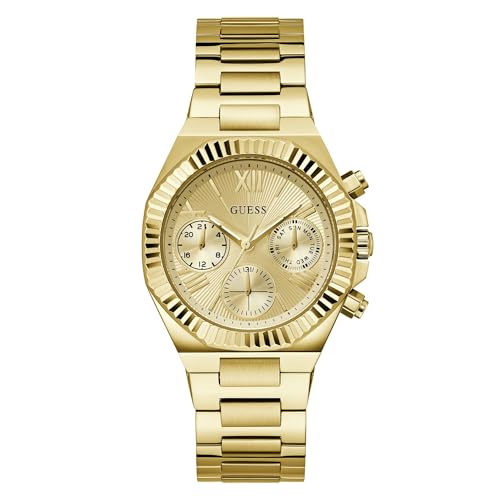 GUESS Analog Gold Dial Women's Watch-GW0769L2