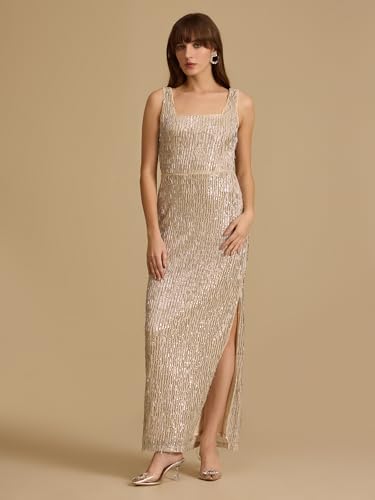 Kazo Zsa Zsa Maxi Dress for Women Silver