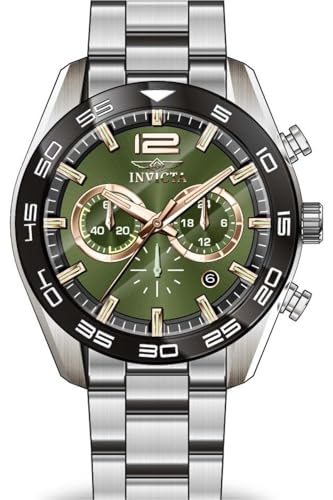 Invicta Speedway Quartz Caliber VD53C Movement Green Dial Analog Watch for - Men 50179