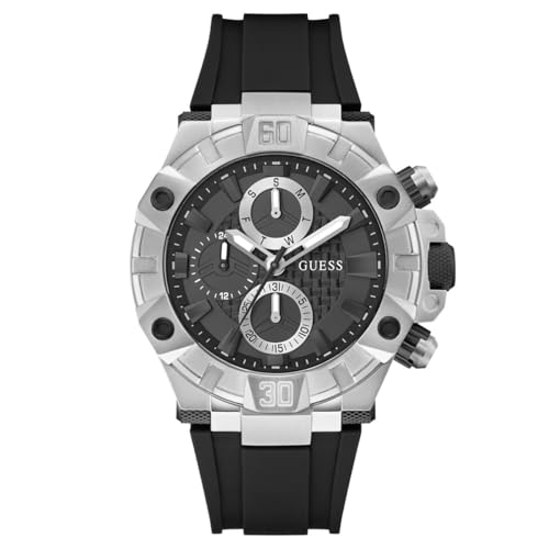 GUESS Sport 46 mm Black Dial Men Chronograph Watch- GW0802G1
