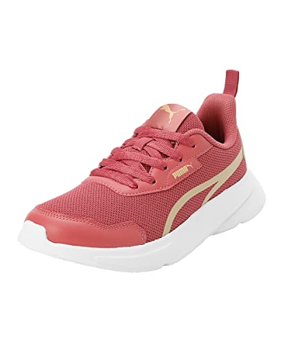 Puma Womens Alfarun Metallic WNS Heartfelt-Metallic Gold-White Sneaker - 4 UK (39185403)