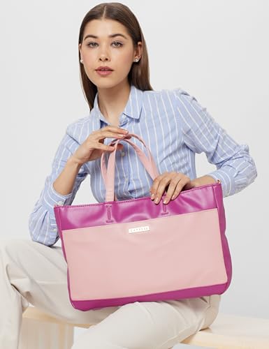 Caprese womens OLLIE S Large FUSHSIA Satchel