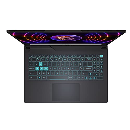 MSI Cyborg 15, Intel 12th Gen. i5-12450H, 40CM FHD 144Hz Gaming Laptop (16GB/512GB NVMe SSD/Windows 11 Home/MSO 2021/NVIDIA GeForce RTX 3050, GDDR6 6GB/Translucent Black/1.9Kg) A12UDX-1468IN