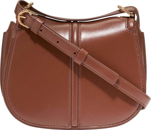 Cole Haan Women's Celenea Leather Saddle, Ch Dk Cuoio/Ivory, UNIT