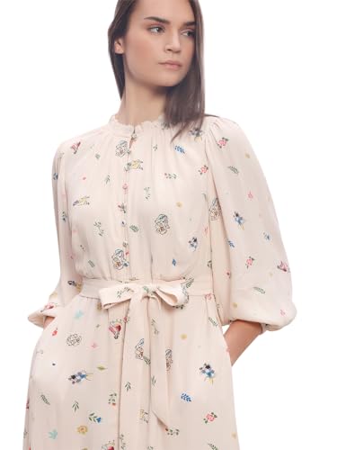 VERO MODA Women Fit and Flare Beige Dress