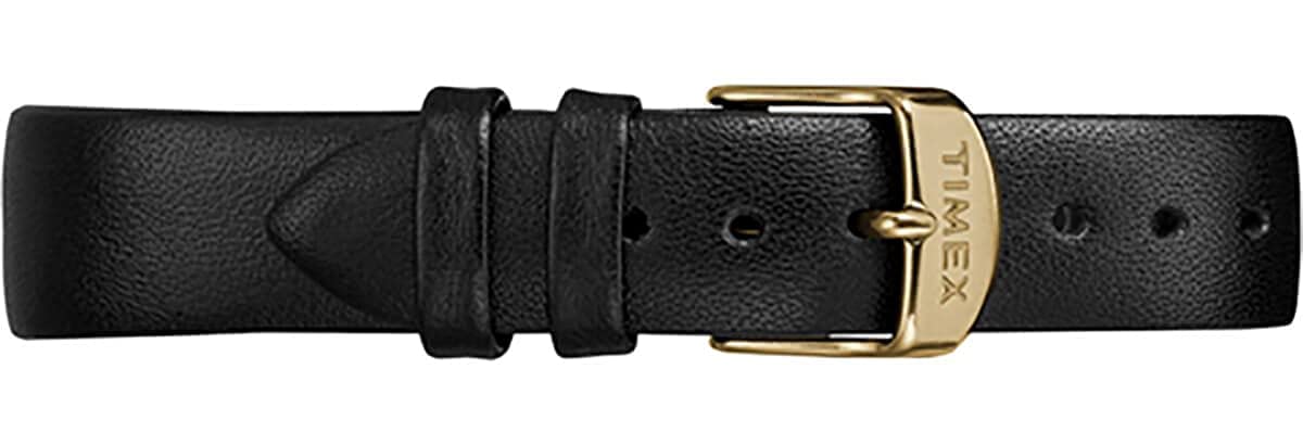 TIMEX Women Black Round Brass Dial Analog Watch- TW2R36400AP