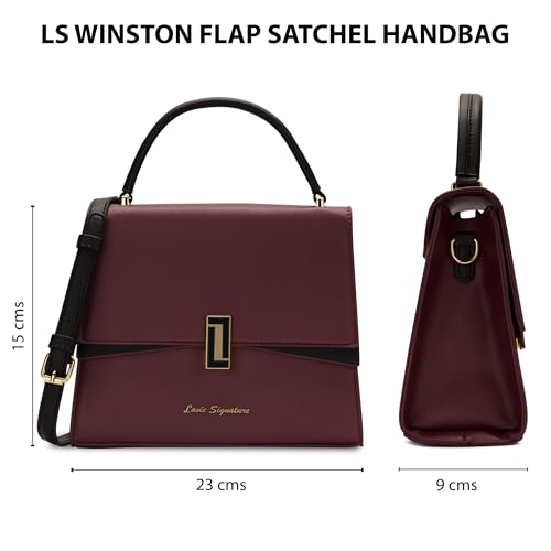 Lavie Signature Women's Avalon Laptop Tote Handbag | Fits Upto 15 Inch Laptop | Laptop Bag for Work | Ladies Purse | Stylish Shoulder Bag | Gift For Women