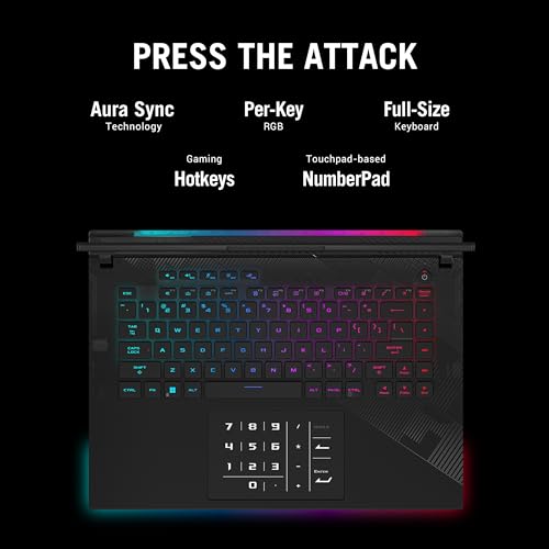 ASUS ROG Strix Scar 16 (2024), Intel Core i9 14900HX 14th Gen, 16"(40.64cm) 2.5K QHD+240Hz, Gaming Laptop (32GB DDR5/2TB SSD/12GB RTX 4080/Win11/Per-Key RGB/90WHr/Black/2.65Kg),G634JZR-CM932WS