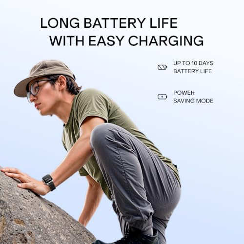 boAt New Launch Ultima Vogue 2, India's First AMOLED Type-C Smartwatch, 1.96" Display, 1000 nits Brightness, Metal Body w/Premium Straps, 10-Days Battery Life, Smartwatch for Men & Women(Active Black)
