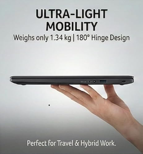 acer TravelLite Bussines Laptop TL04-51M | Core 5-120U | 14 INCH FHD IPS | 8GB DDR4 | 512GB | WiFi 6+ BT 5.2 | 1MP HD-CAM | 36WHR | 45W | Black | Windows 11 Home (UN.36JSI.005)