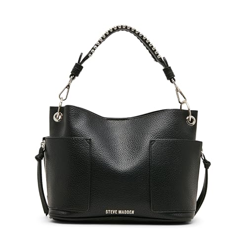 Steve Madden Womens Bsammy Shoulder Bag, Black