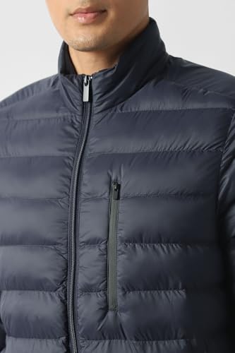 Van Heusen Men's A-Line Coat (VFJKABOFS19387_Navy