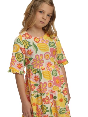 VERO MODA Girl Multicolor Fit & Flare Dress