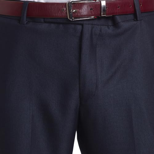 Park Avenue Men's Wrap Coat (PMJP02869-B7_Dark Blue