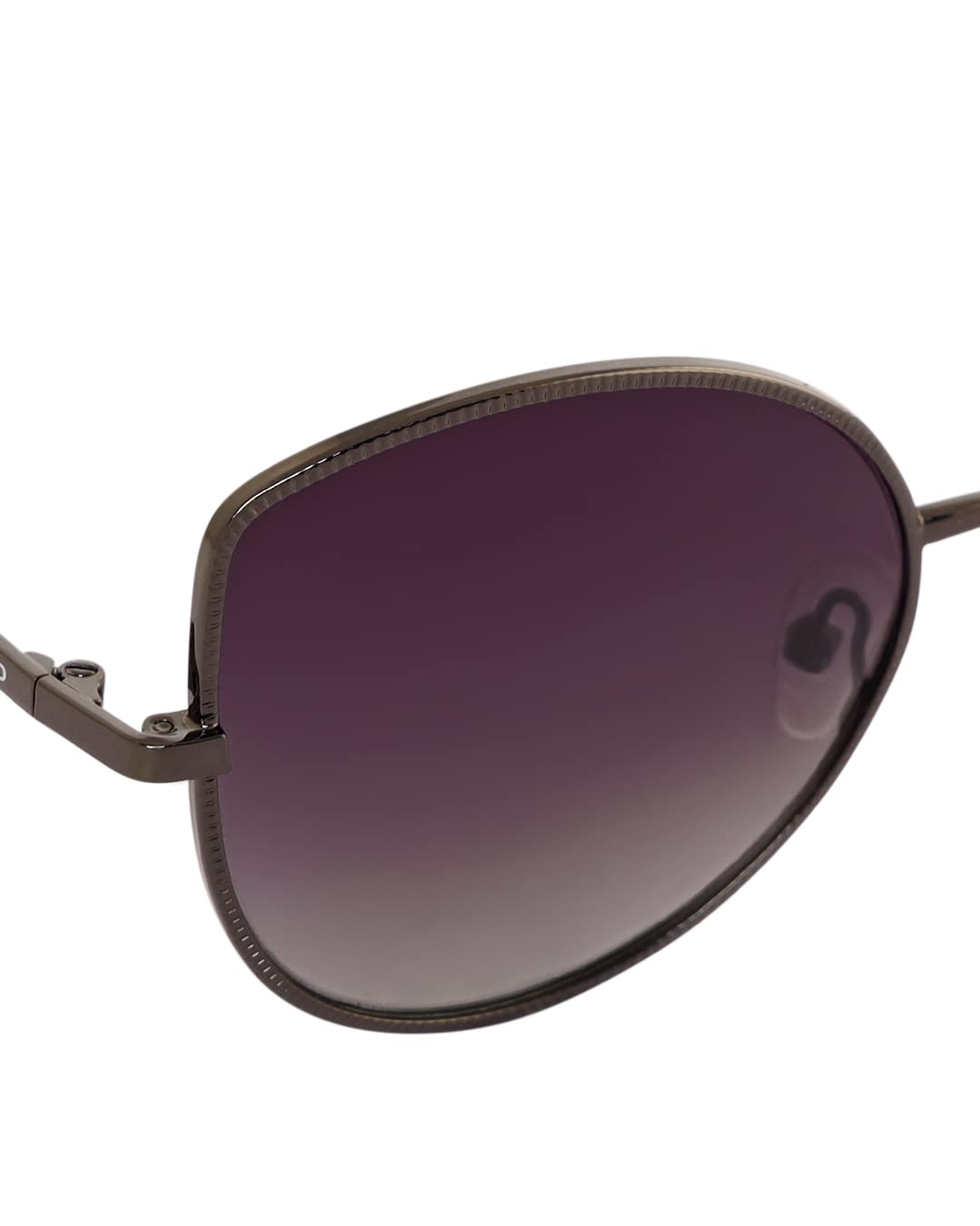 Giordano Women's Cat Eye UV Protected Polarized Sunglasses, 60 Mm, Black