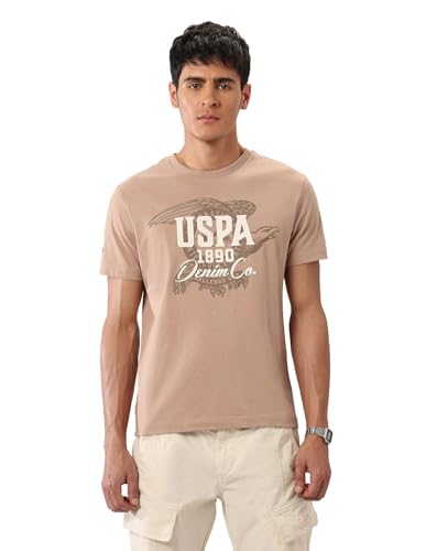 U.S. POLO ASSN. Denim Co. Men's Brand Printed Muscle Fit T-Shirt