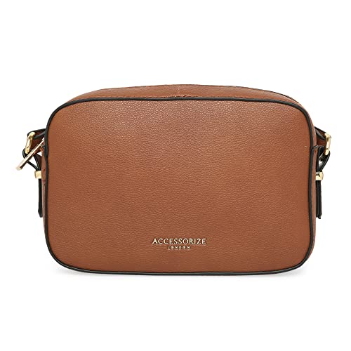 Accessorize London Women's Piper Tan Small Sling Handbag