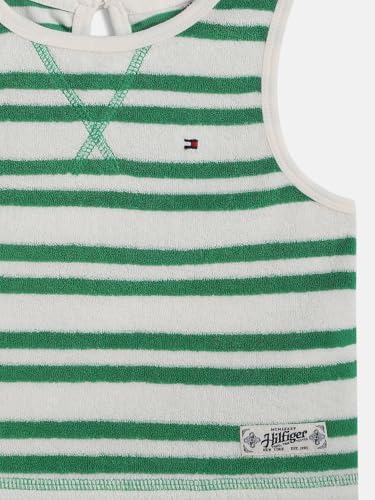 Girls Slim Fit Striped Cotton T-Shirt