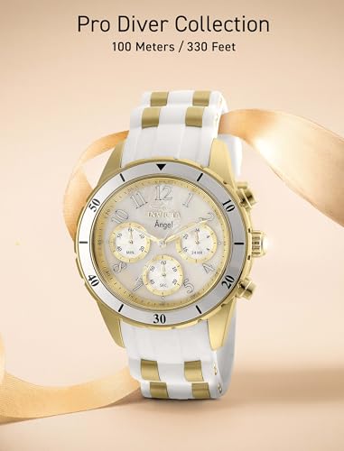 Invicta Silicone Casual Analog White Dial Women's Watch-24901
