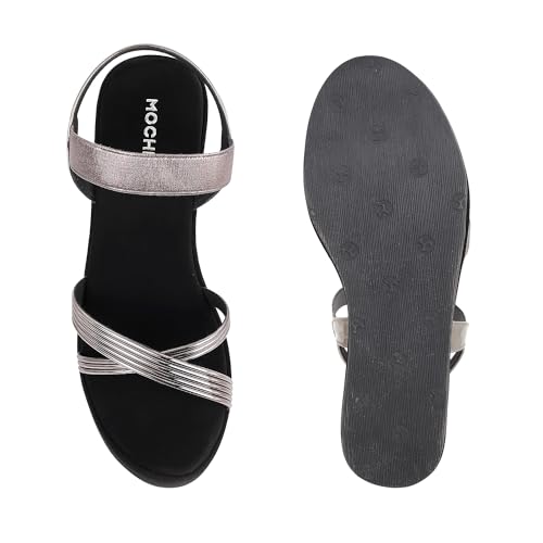 Mochi Women Wedge Heel Fashion/Partywear Sandal UK/5 EU/38 (34-47)