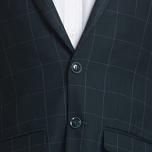 Park Avenue Dark Green Suit (Size: 36)-PMDP04555-N8