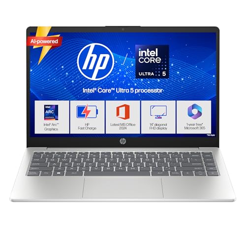 HP 14, Intel Core Ultra 5 125H (16GB DDR5, 512GB SSD), Micro-Edge, Anti-Glare, FHD, 14''/35.6cm, Win11, M365* Office24, + HP Care Pack 2 Years Additional Warranty with Onsite Support