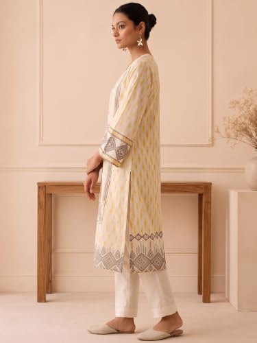 Varanga Golden Bloom Silk women's kurta set