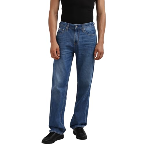 Calvin Klein Department1175 Straight Jeans (J3259501A4_PF24A 066 MID Blue_28)
