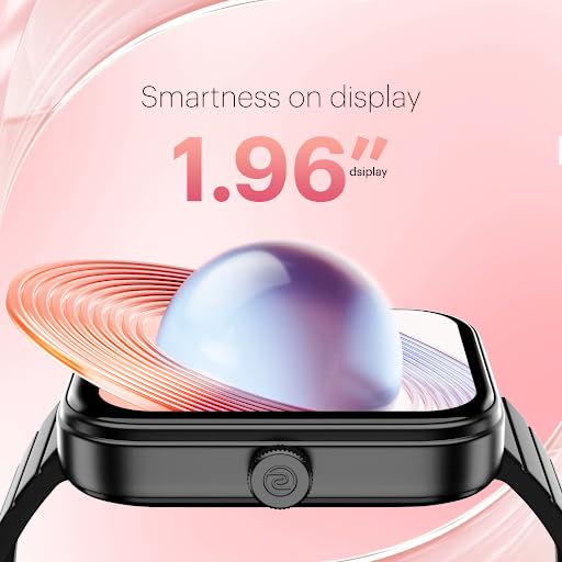 Noise Newly Launched ColorFit Pulse 3 with 1.96" Biggest Display Bluetooth Calling Smart Watch, Premium Build, Auto Sport Detection & 170+ Watch Faces Smartwatch for Men & Women (Silver Grey)