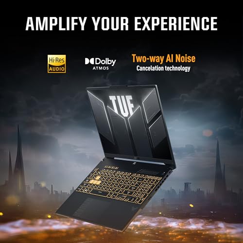 ASUS TUF Gaming F16,Intel Core 5 Processor 210H,14thGen Gaming Laptop(RTX 3050-6GB/65WTGP/16GB/512GB/FHD+/16"/144Hz/Windows 11/M365 Basic(1Year)*/Office 2024/Mecha Gray/2.20 Kg) FX607VJB-RL179WS