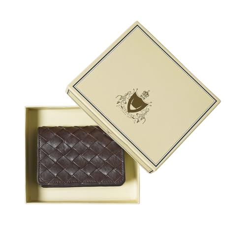 Hidesign La Plata W2 Mens Card Case - Dark Brown - S