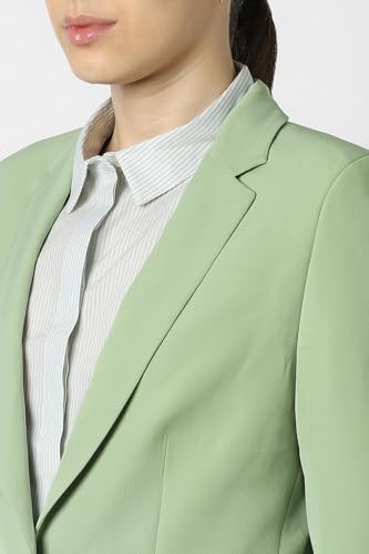 Van Heusen Women's Blazer (VWBZFRGFB63261_Green