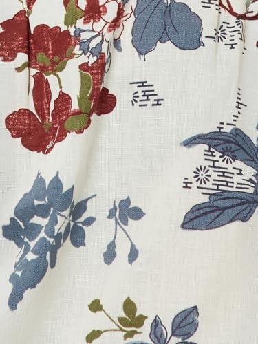 Max Kalki x Max Women Printed Midi Dress (Beige_XL)