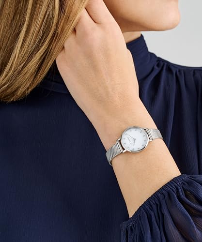 Ted Baker Analogue Silver Dial Women's Watch-BKPSTF4069I