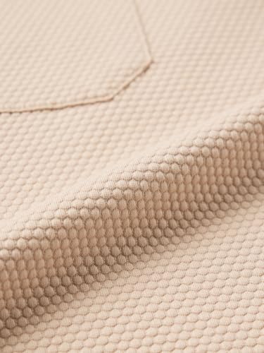 The Souled Store Textured Shirt: Dune Men and Boys Long Sleeve Spread Collar Beige Casual Easy to Style Everyday Office Wear Cotton Solid Relaxed Shirt