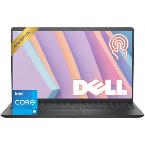 Dell 15.6" FHD Touchscreen Laptop | 13th Gen Intel Core i5-1334U | 16GB RAM | 512GB PCIe SSD | Wi-Fi 6 | 1080p Webcam | Copilot AI | HDMI | Business & Study Ready | Windows 11