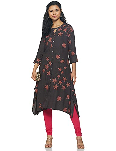 Max Women Solid Elasticated Churidar (NOOSKC21FUFUCHSIA)_S