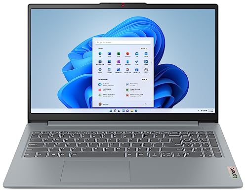 Lenovo IdeaPad Slim 3 AMD Ryzen 5 40 15.6" (39.6cm) FHD Thin and Light Laptop (16GB RAM/512GB SSD) Care
